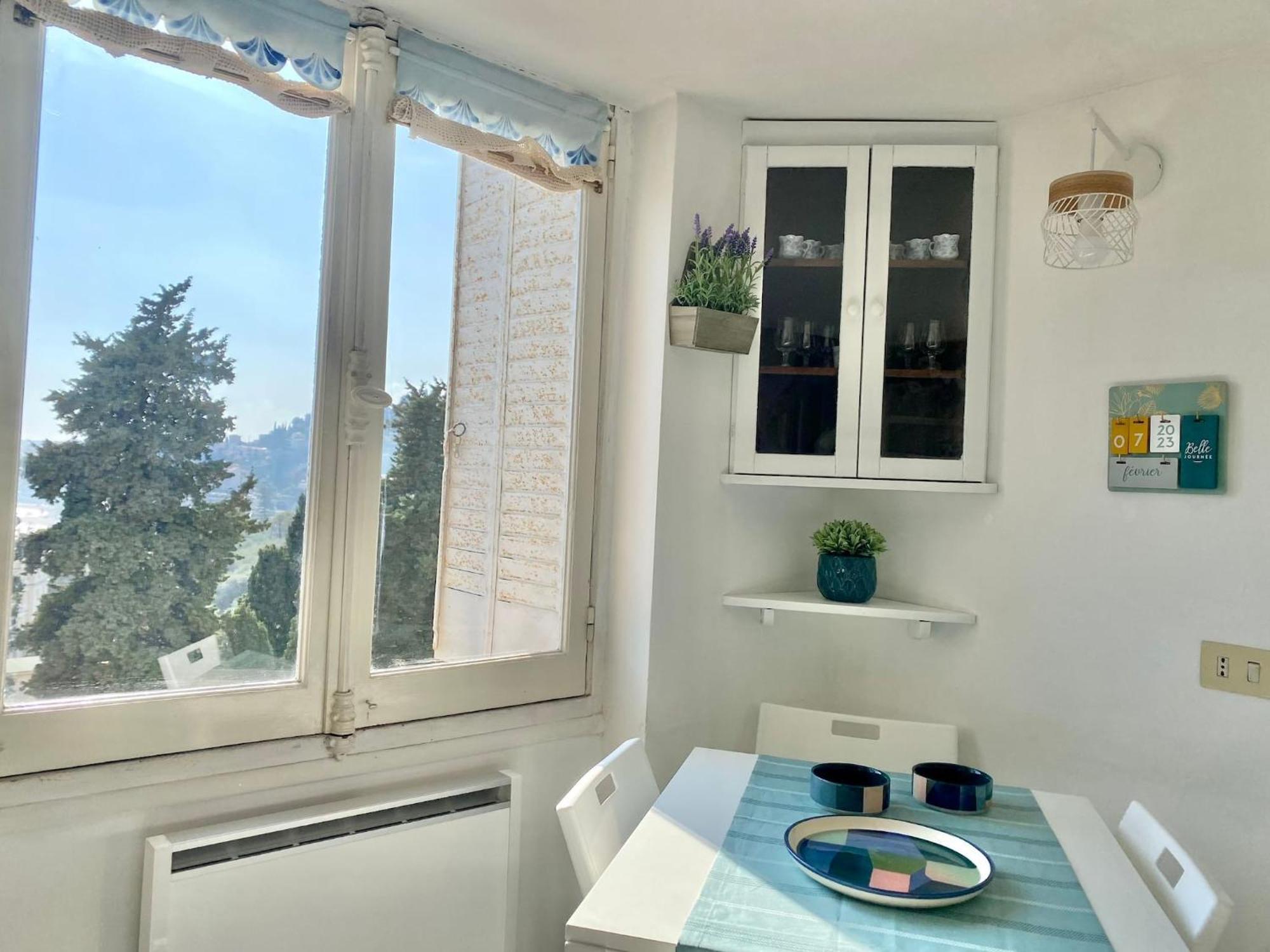 'La Villa Hygie' Cozy Appartement, Vue Mer مينتون المظهر الخارجي الصورة